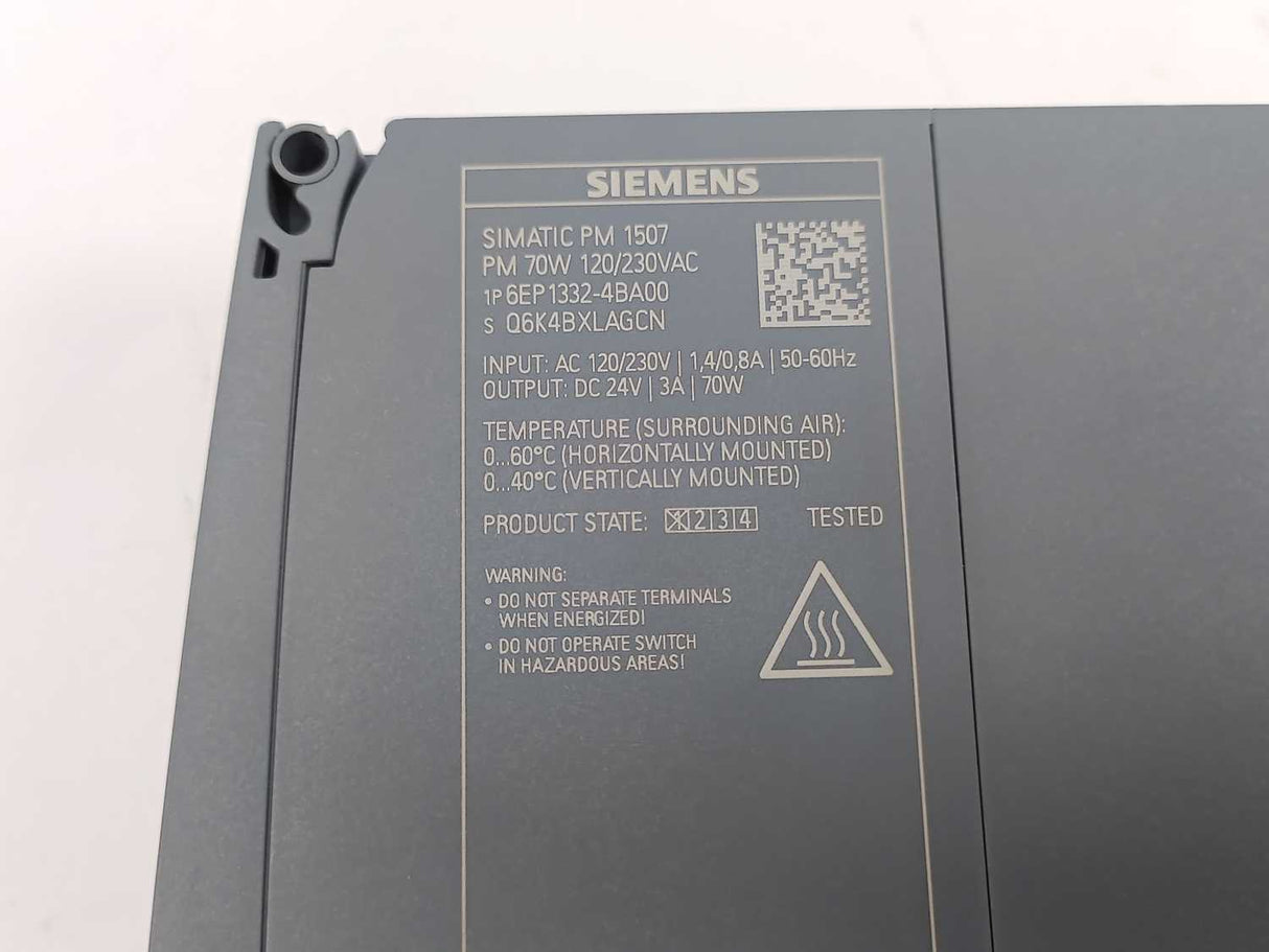 Siemens 6EP1332-4BA00 PM 70W 120/230VAC