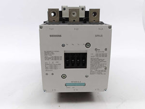 Siemens 3RT1075-6AP36 Power Contactor with 2x 3RH1921-1DA11