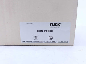 Ruck ventilatoren 115259-02 CON P1000 Pressure Control