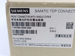 Siemens 6ES7922-3BD20-0AB0 Front connector with single corse 3.2m