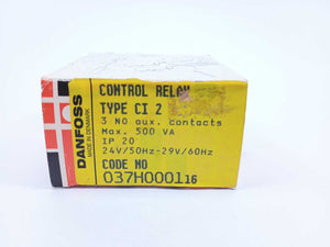 Danfoss 037H0001 16 Control Relay CI 2 24V/50Hz-29V/60Hz