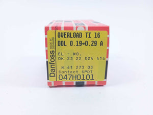 Danfoss 047H0101 Overload Relay TI 16 0.19-0.29A