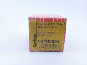 Danfoss 047H0204 Overload Relay TI 16C 0.6-0.92A