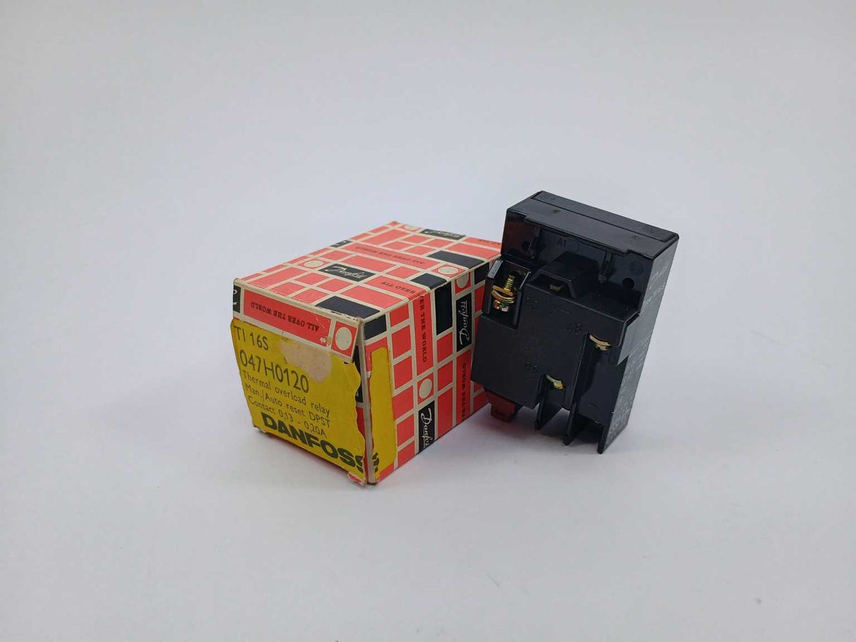 Danfoss 047H0120 Overload Relay TI 16S 0.13-0.2A