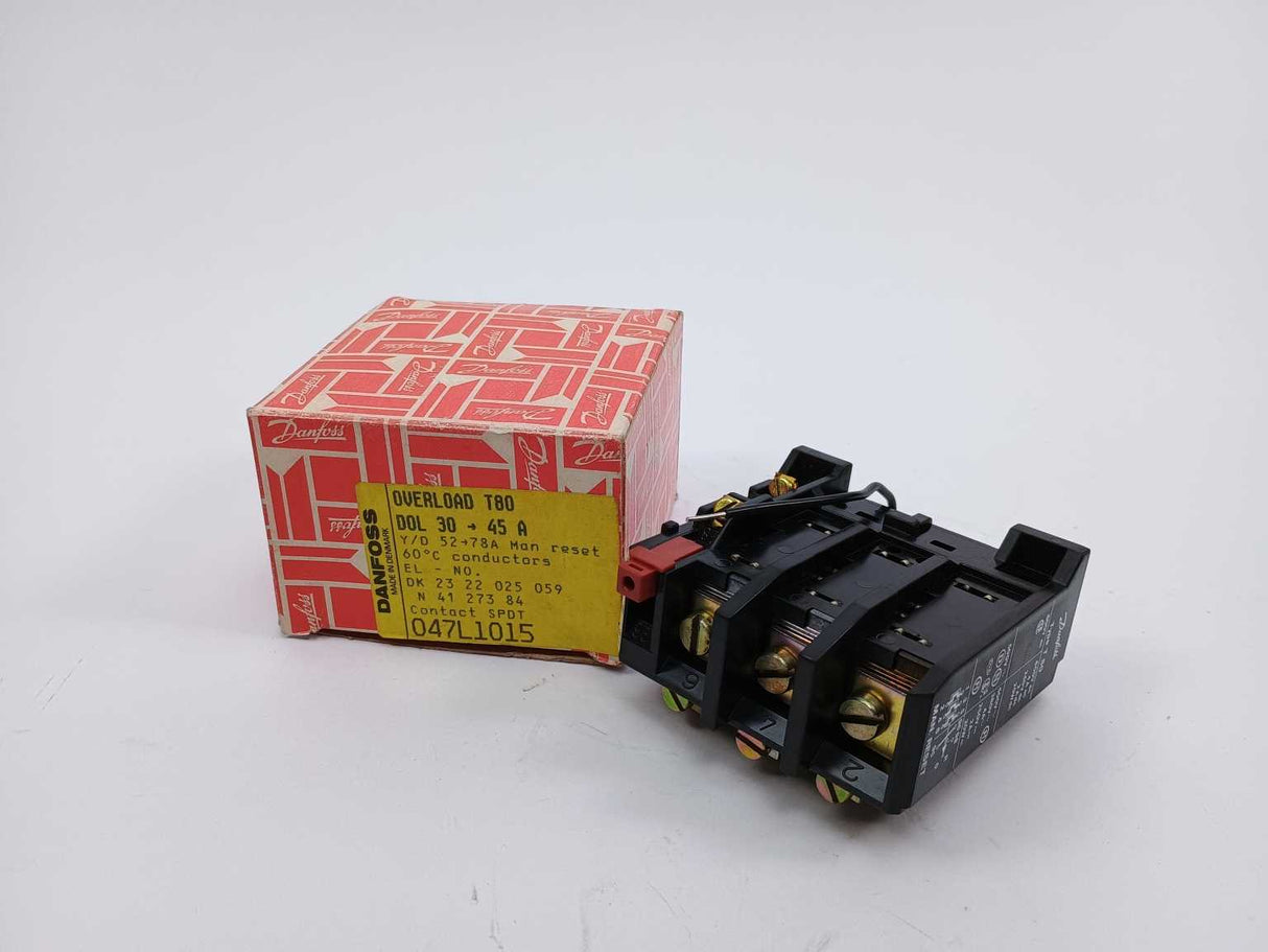 Danfoss 047L1015 Overload Relay T 80 30-45A