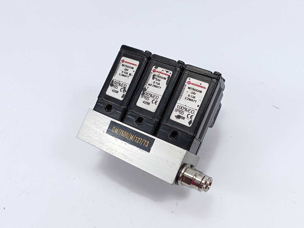 NORGREN M/7600/M Solenoid valve with DM/7600/M/127/T3