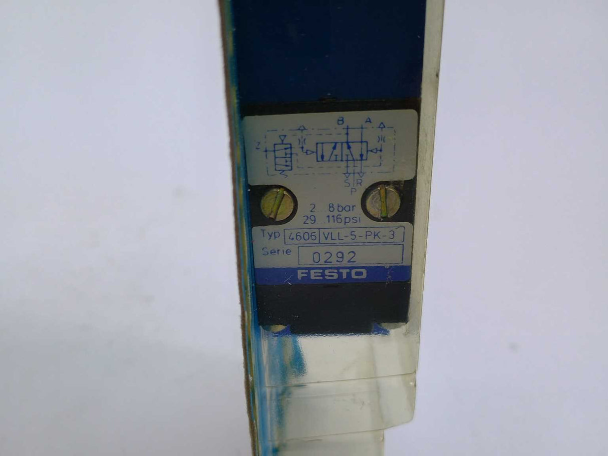 Festo 4606 VLL-5-PK-3