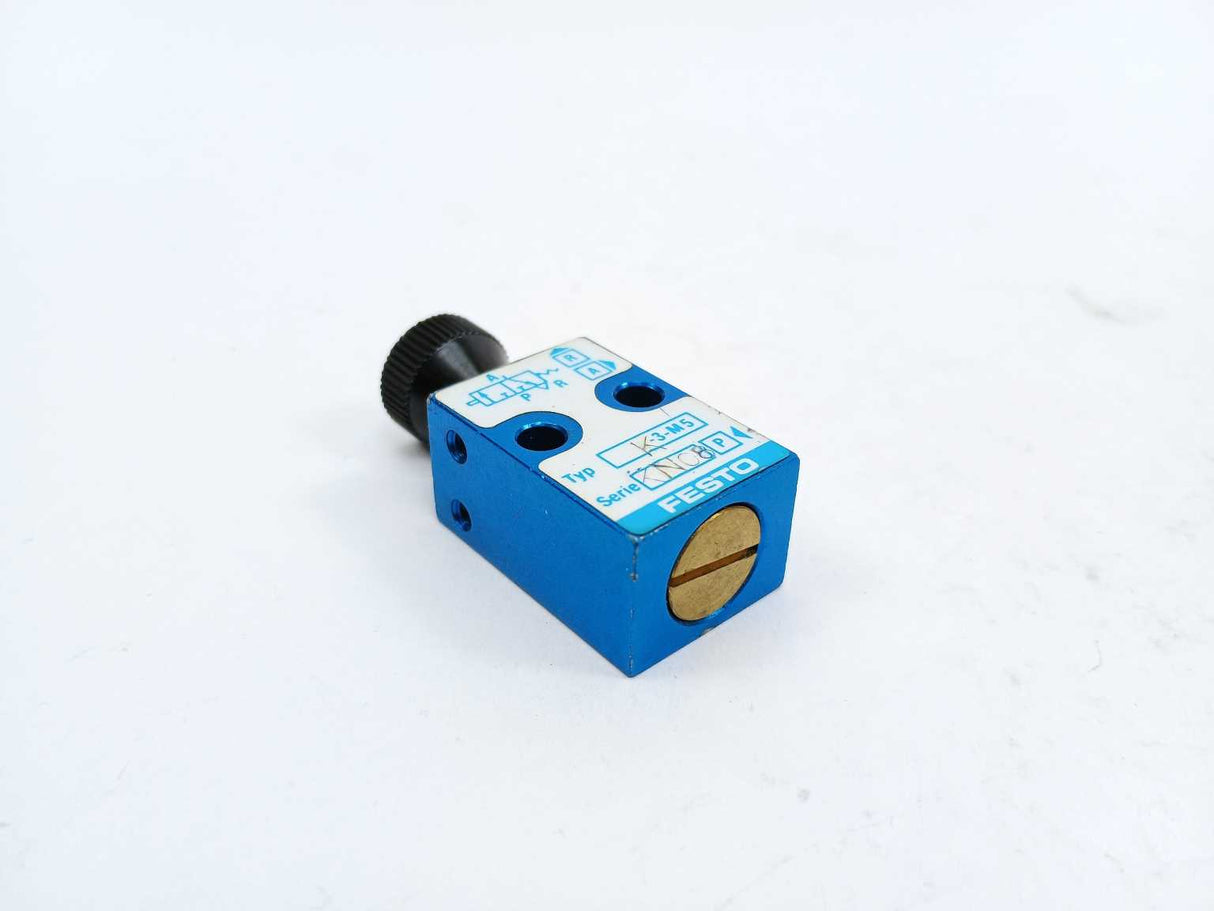 Festo KN08P K-3-M5 Pushbutton Valve