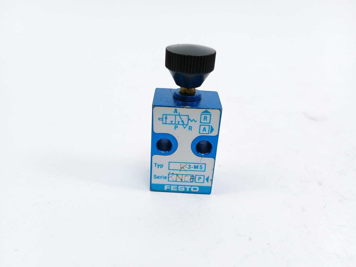 Festo KN08P K-3-M5 Pushbutton Valve