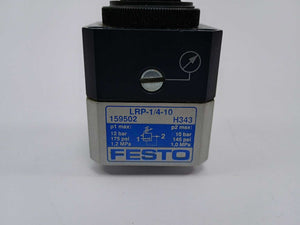 Festo 159502 LRP-1/4-10 Pressure Regulator