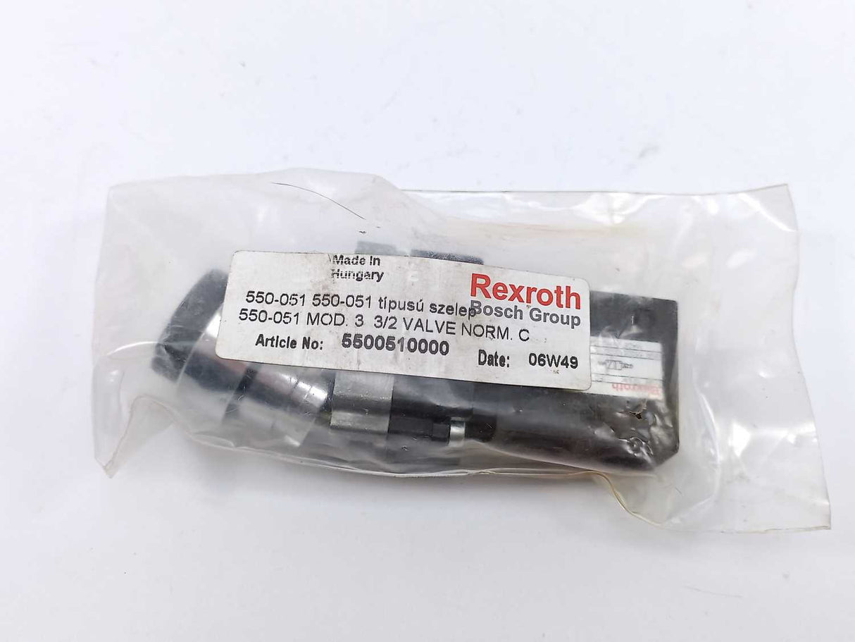 Rexroth 5500510000 Valve 550-051