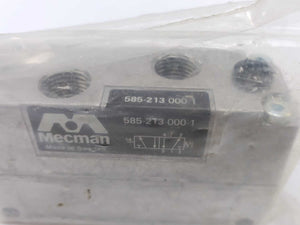 Mecman 585-213 000-1 Valve