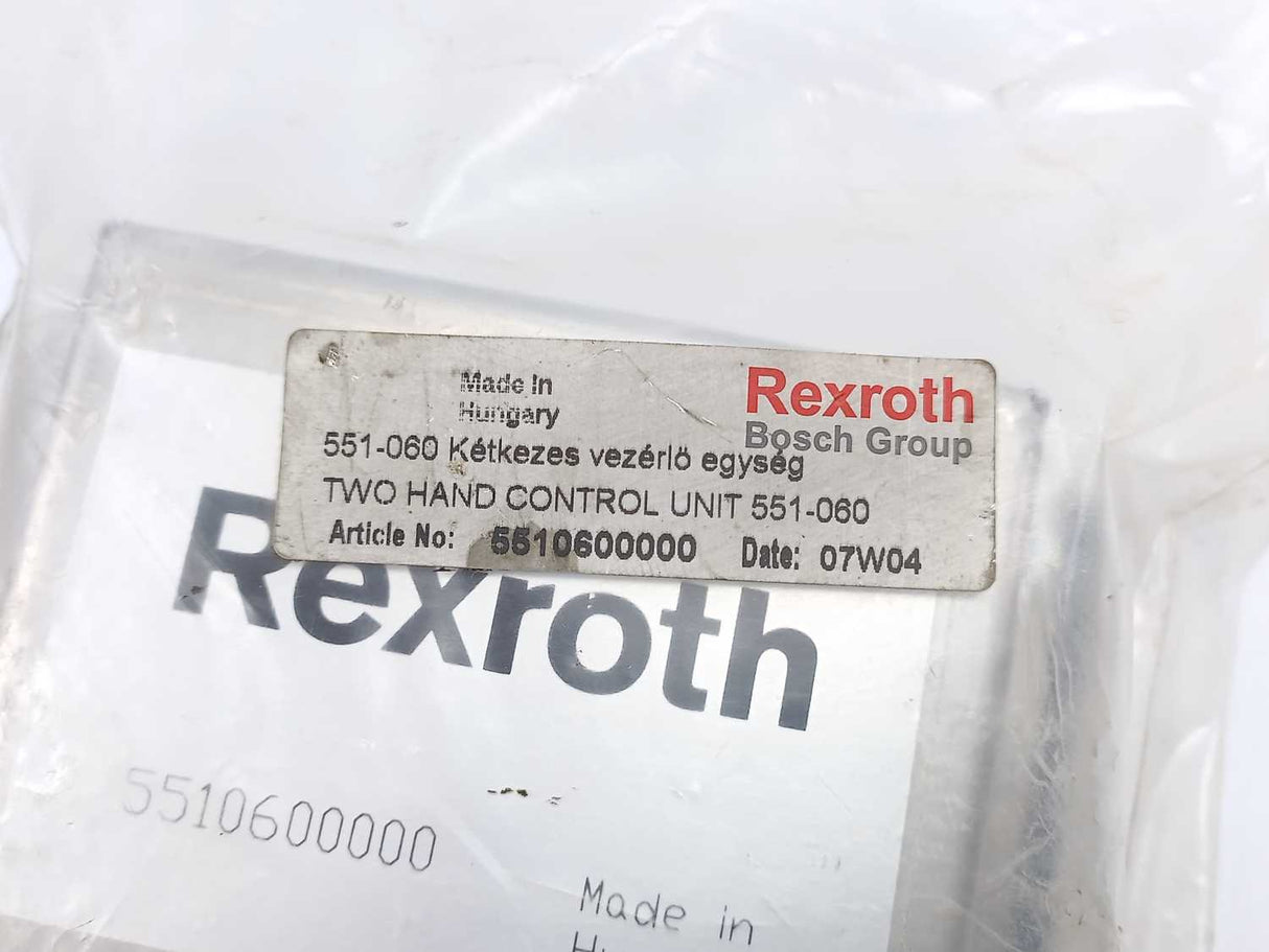 Rexroth 551-060 Two Hand Control Unit