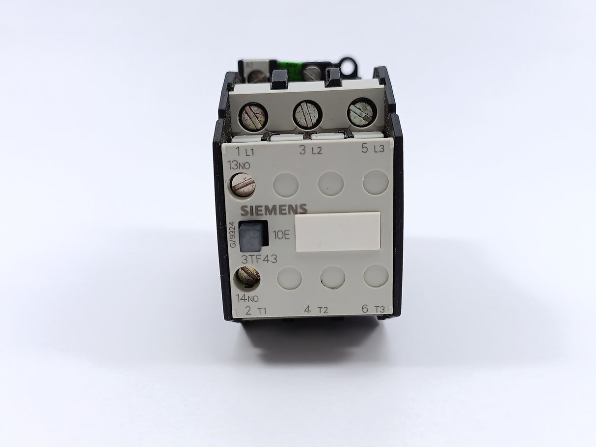 Siemens 3TF4310-0B 3 - Phase Contactor