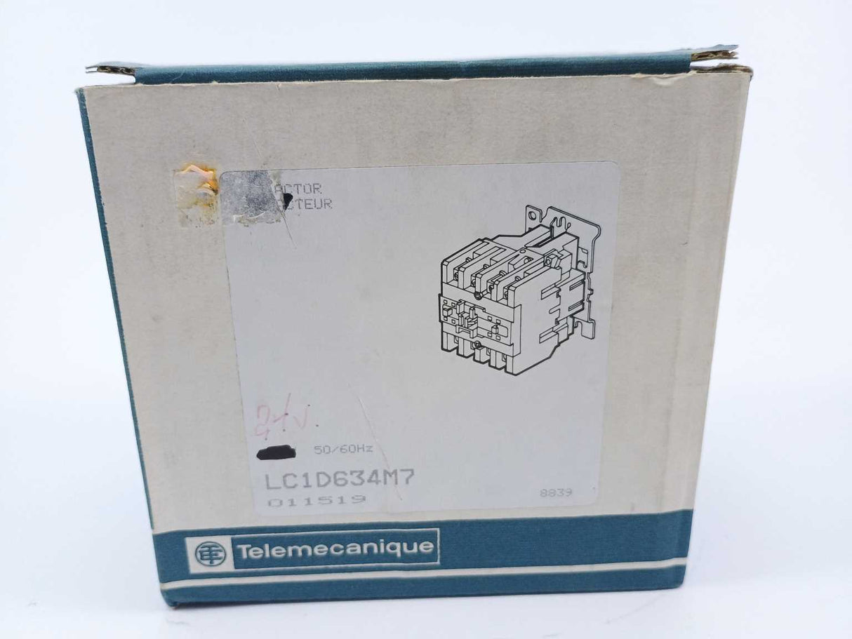 TELEMECANIQUE LC1-D634M7 Contactor 11519 with LX6-D40 0246