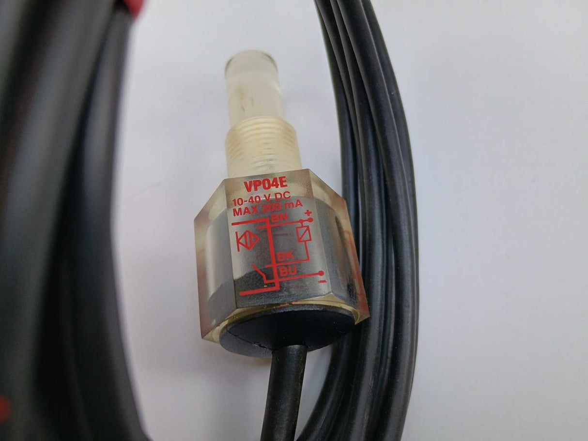 Electromatic VP04E Optical Level Sensor, NPN. Make Switching. 929270