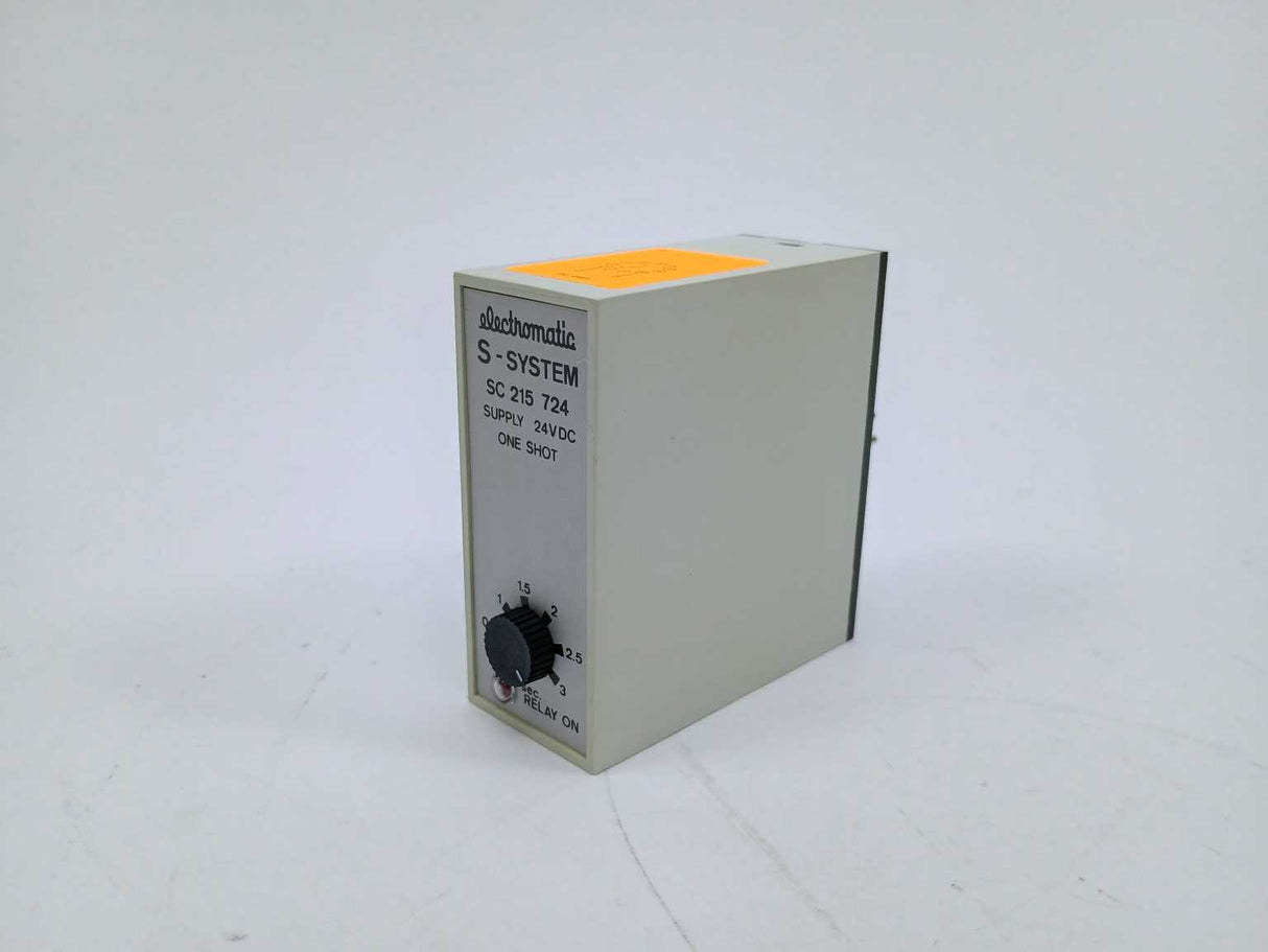 Electromatic SC215724 / SC 215 724 supply 24 vdc One Shot Relay