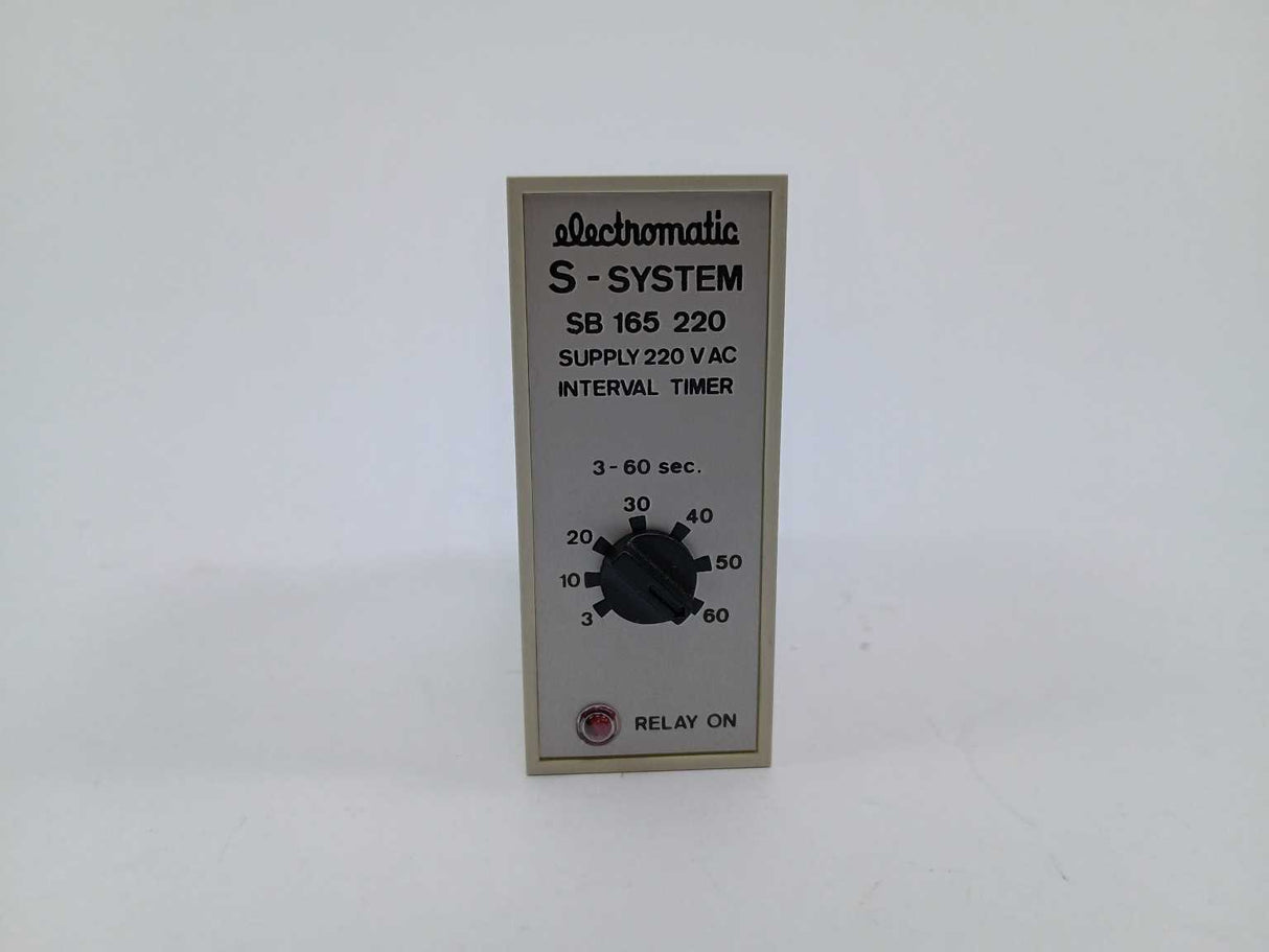 Electromatic SB 165 220 Interval Timer