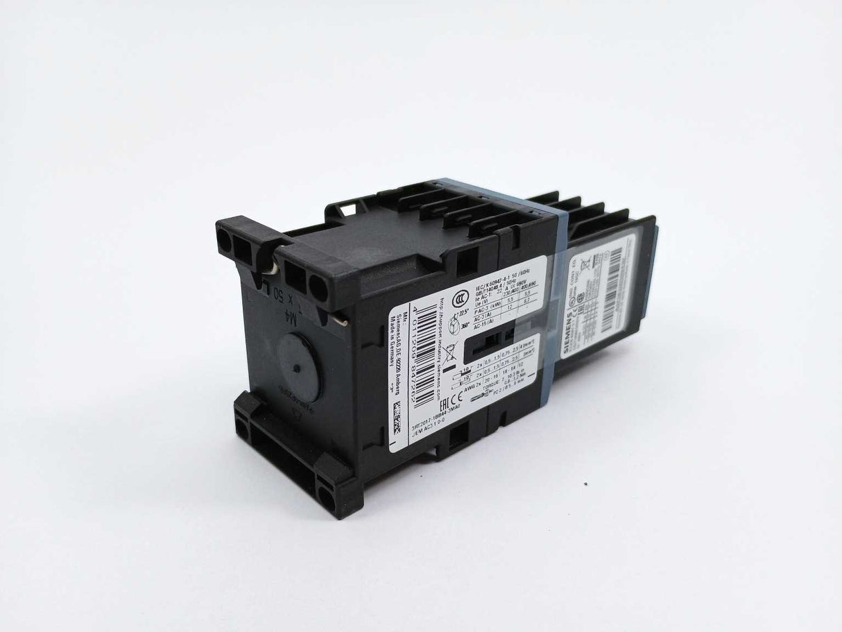 Siemens 3RT2017-1BB44-3MA0 power contactor  SIRIUS 3RT