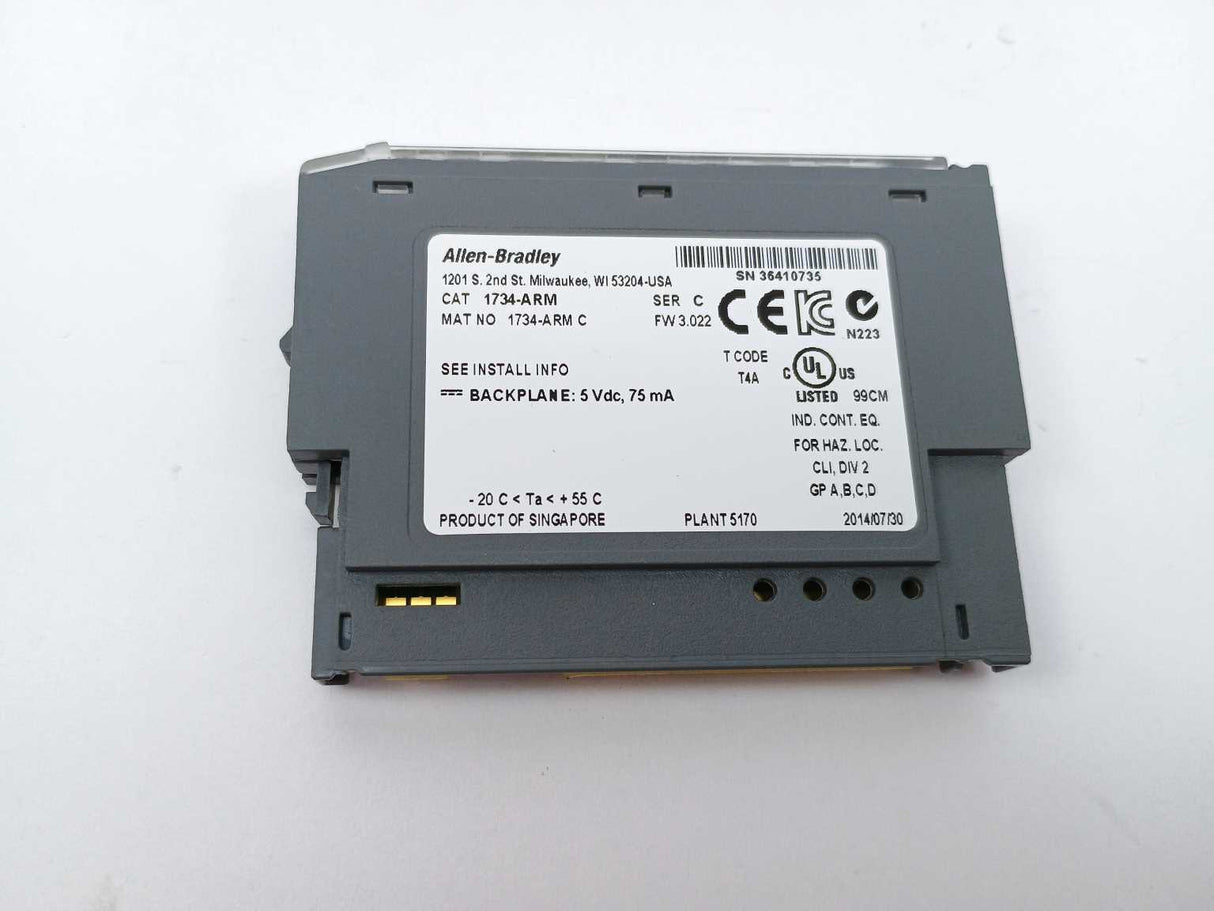 AB 1734-ARM Adress Reserve Module Ser.C