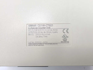 OMRON CS1W-CT021 2-channel counter unit