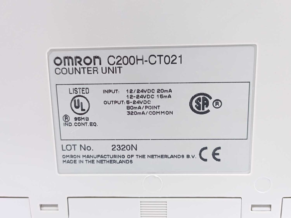 OMRON C200H-CT021 2-channel counter unit