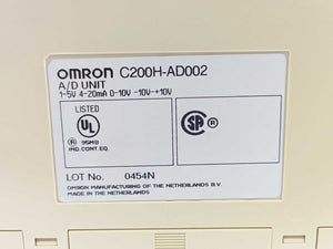 OMRON C200H-AD002 A/D Unit