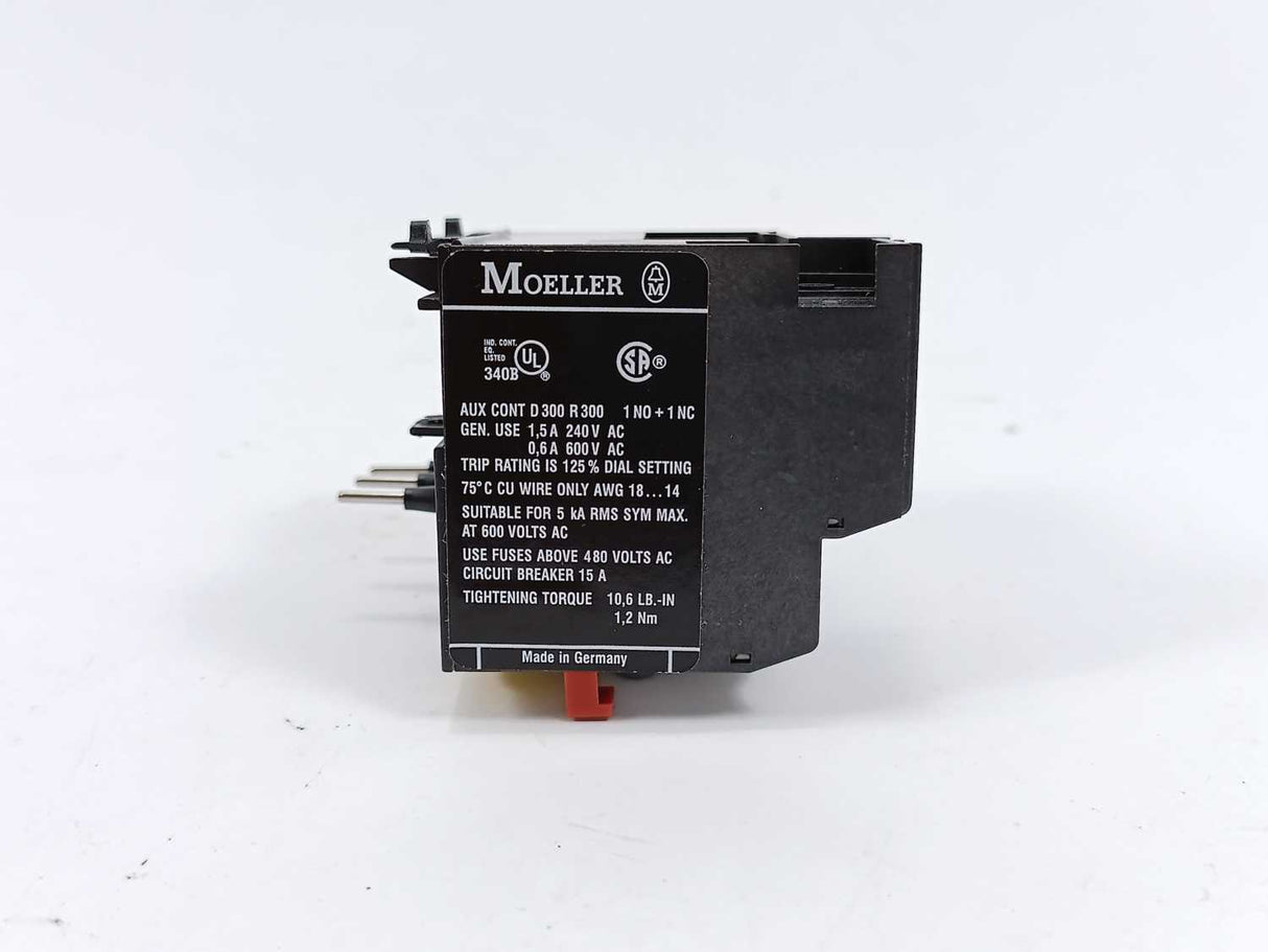 MOELLER ZE-0.4 Overload Relay 0.24-0.4A