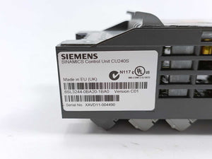 Siemens 6SL3244-0BA20-1BA0 Control Unit CU240S