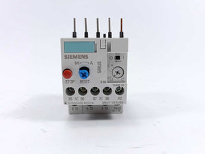 Siemens 3RU1116-0JB0 Overload relay 0.7-1A