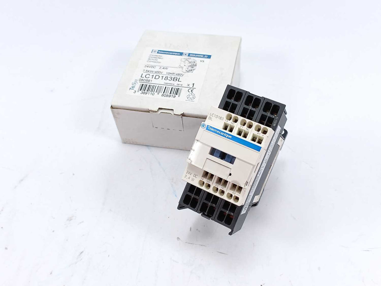 TELEMECANIQUE LC1D183BL Contactor 24VDC 2,4W