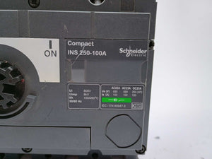 Schneider Electric INS250-100A Switch disconnector 8kV 100A