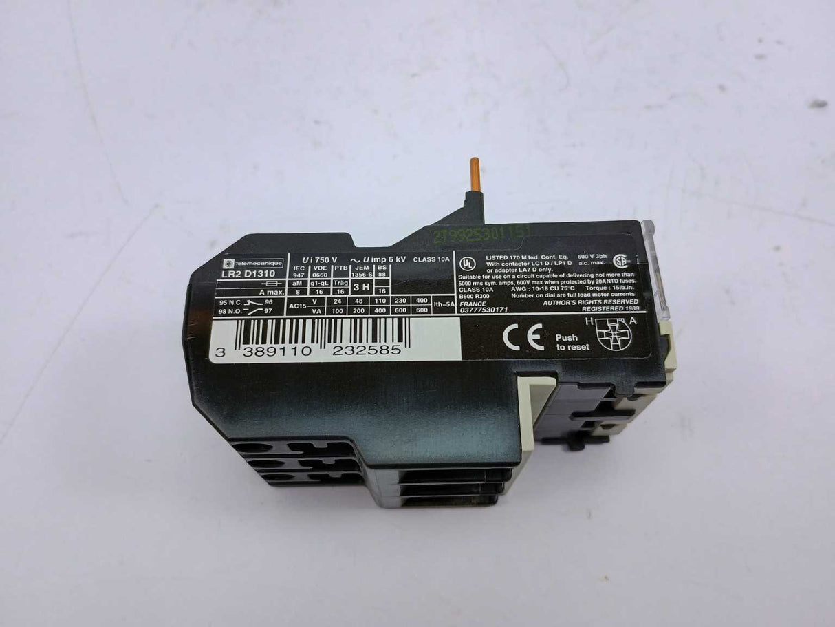 TELEMECANIQUE LR2D1310 Thermal overload relay 4-6A