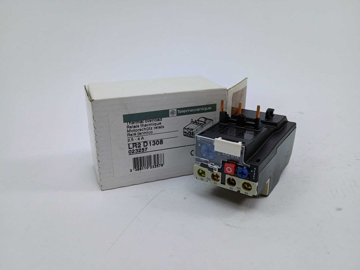 TELEMECANIQUE LR2D1308 Thermal Overload Relay 2.5-4A