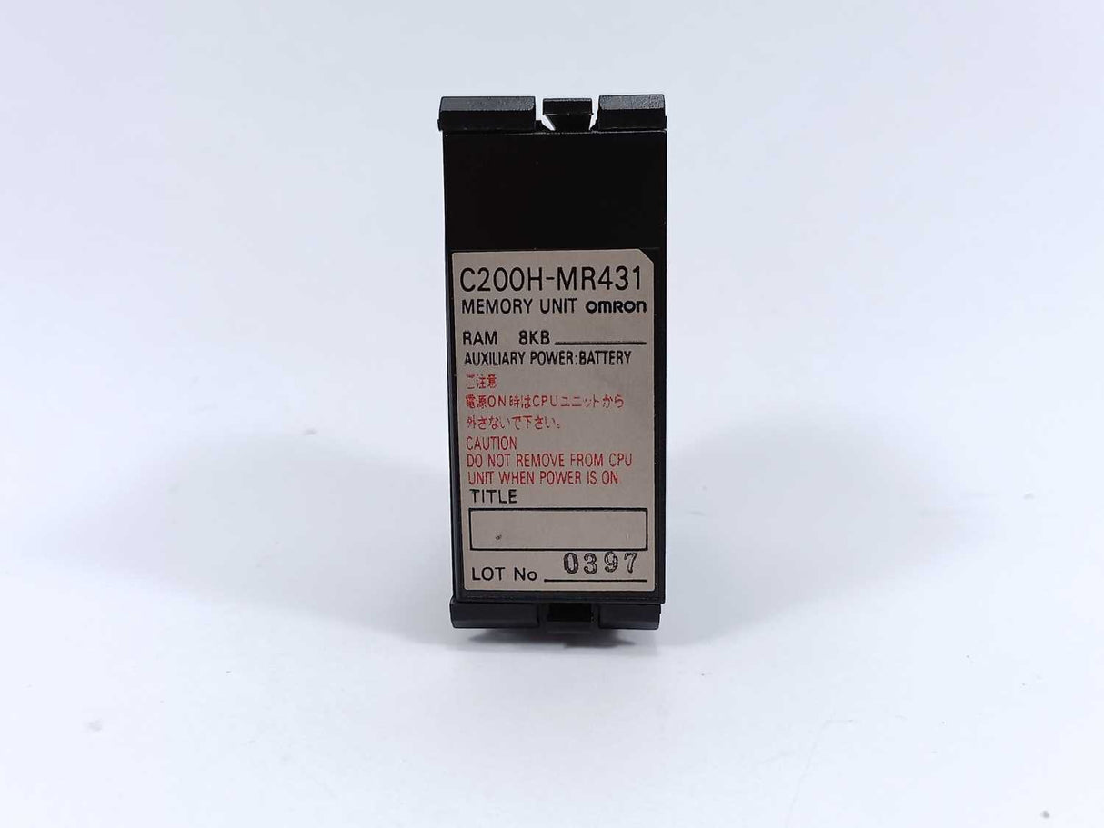 OMRON C200H-MR431 Memory Unit w/ Battery