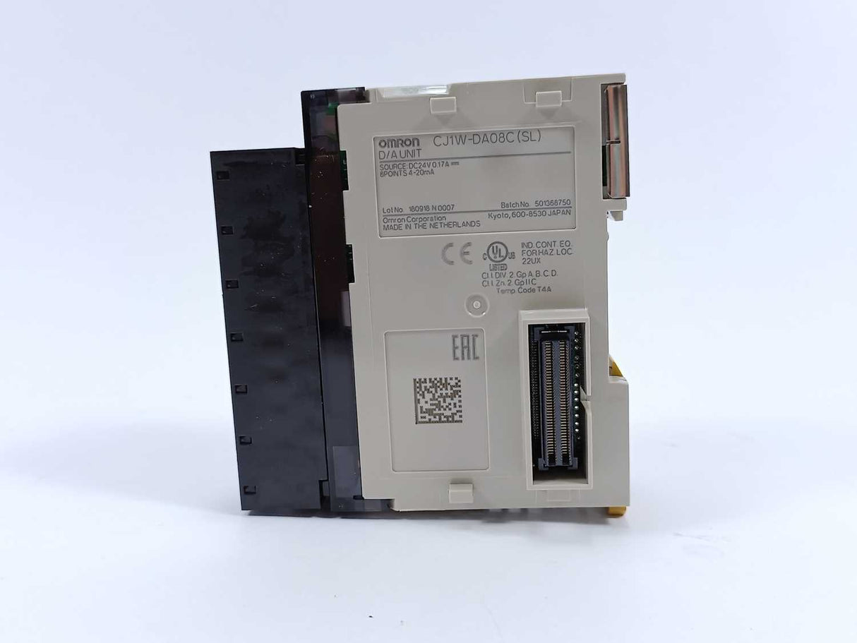 OMRON CJ1W-DA08C(SL) D/A Unit