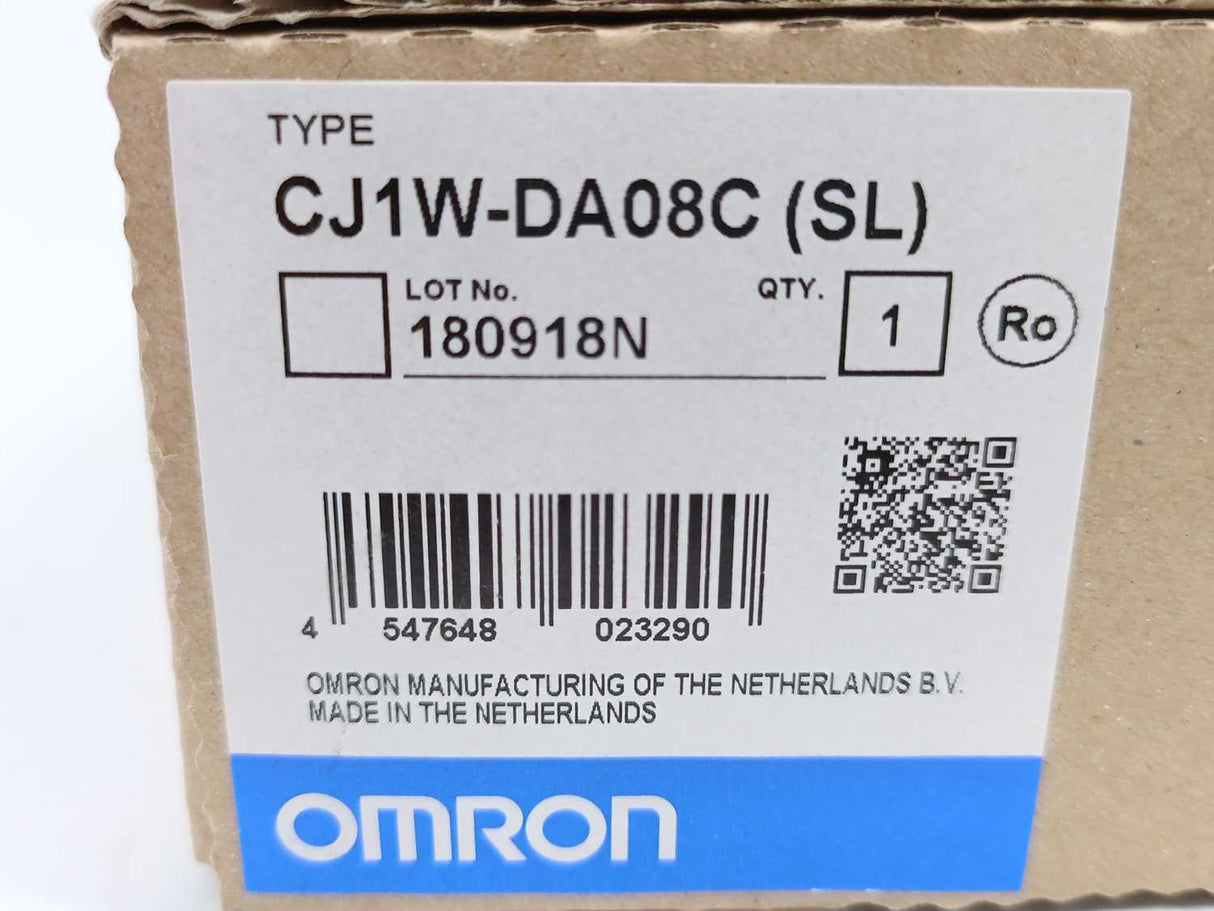 OMRON CJ1W-DA08C(SL) D/A Unit