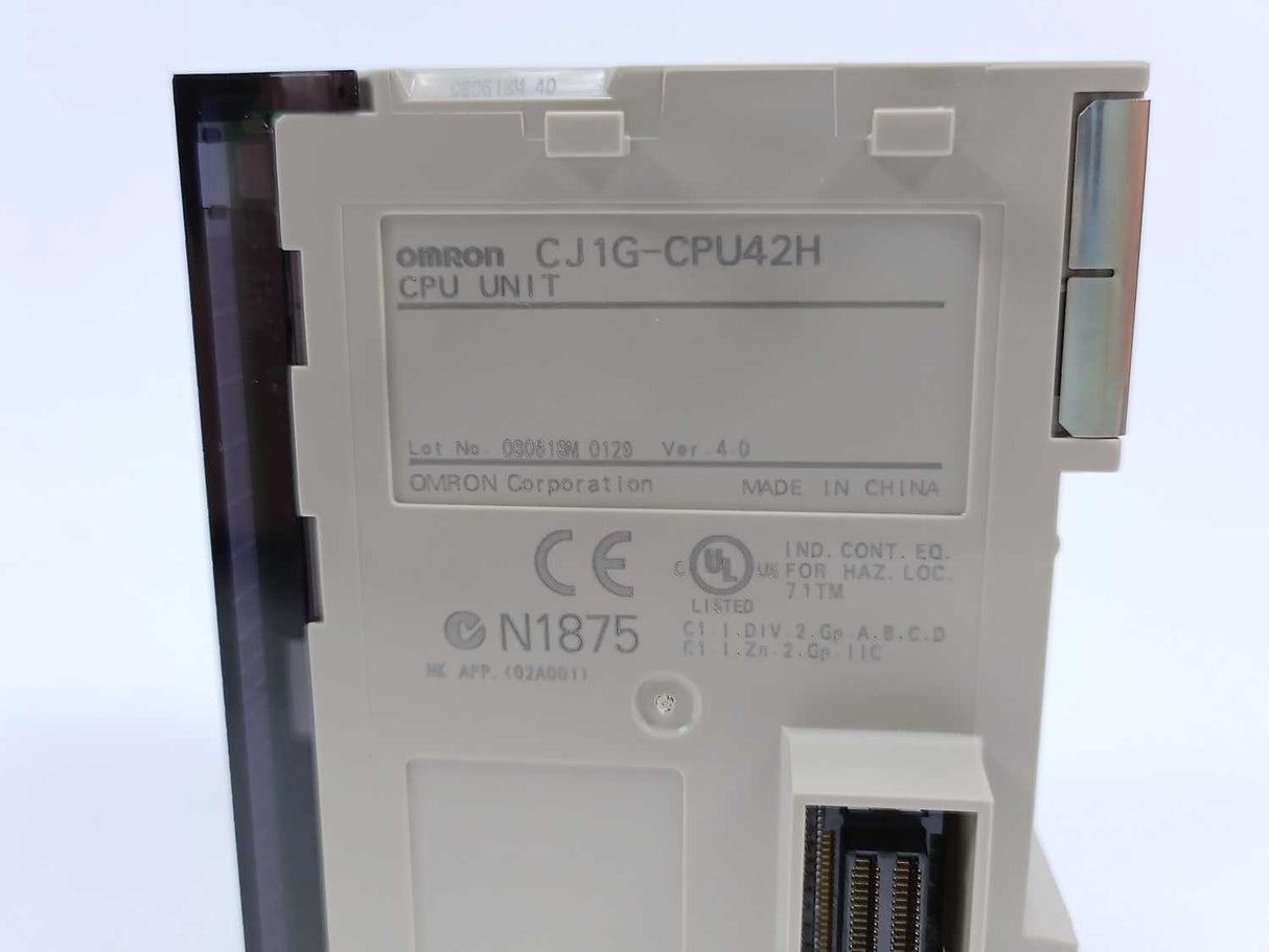 OMRON CJ1G-CPU42H CPU unit