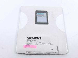 Siemens 6AV6671-8XB10-0AX1 SIMATIC SD memory card 512 MB