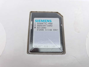 Siemens 6AV6671-8XB10-0AX1 SIMATIC SD memory card 512 MB