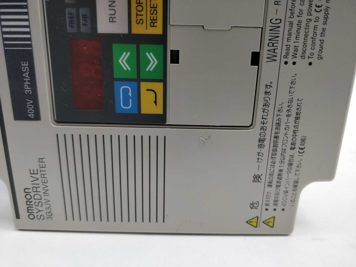 OMRON 3G3JV-A4004 SYSDRIVE 3G3JV Inverter 400V 0.55kW