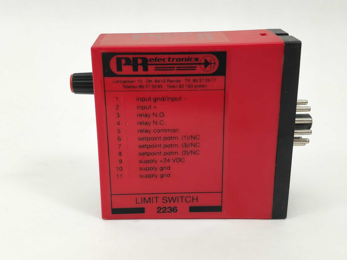 PR Electronics 2236 B1B1 Limit switch