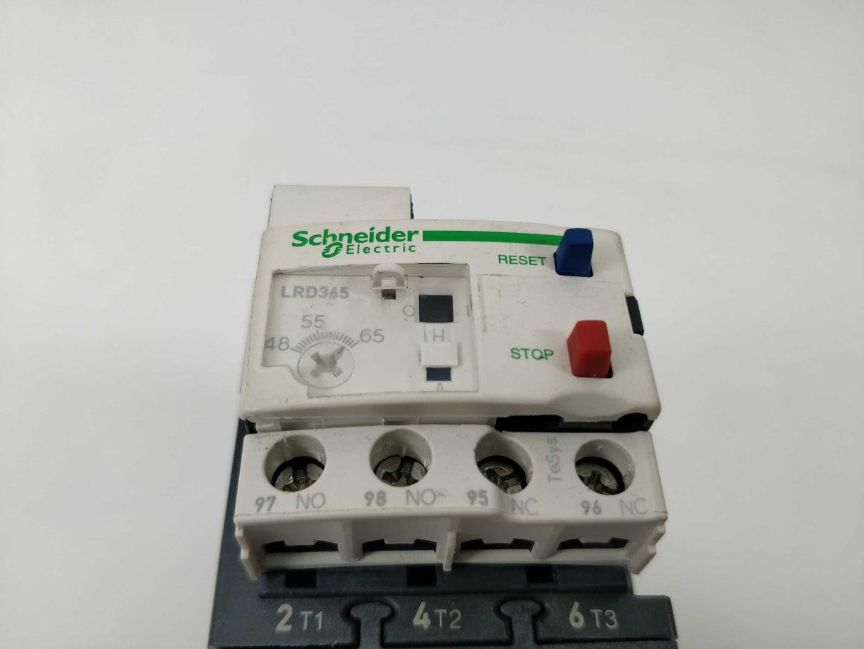 Schneider Electric LRD365 Thermal Overload Relay 690VAC, 48 to 65A