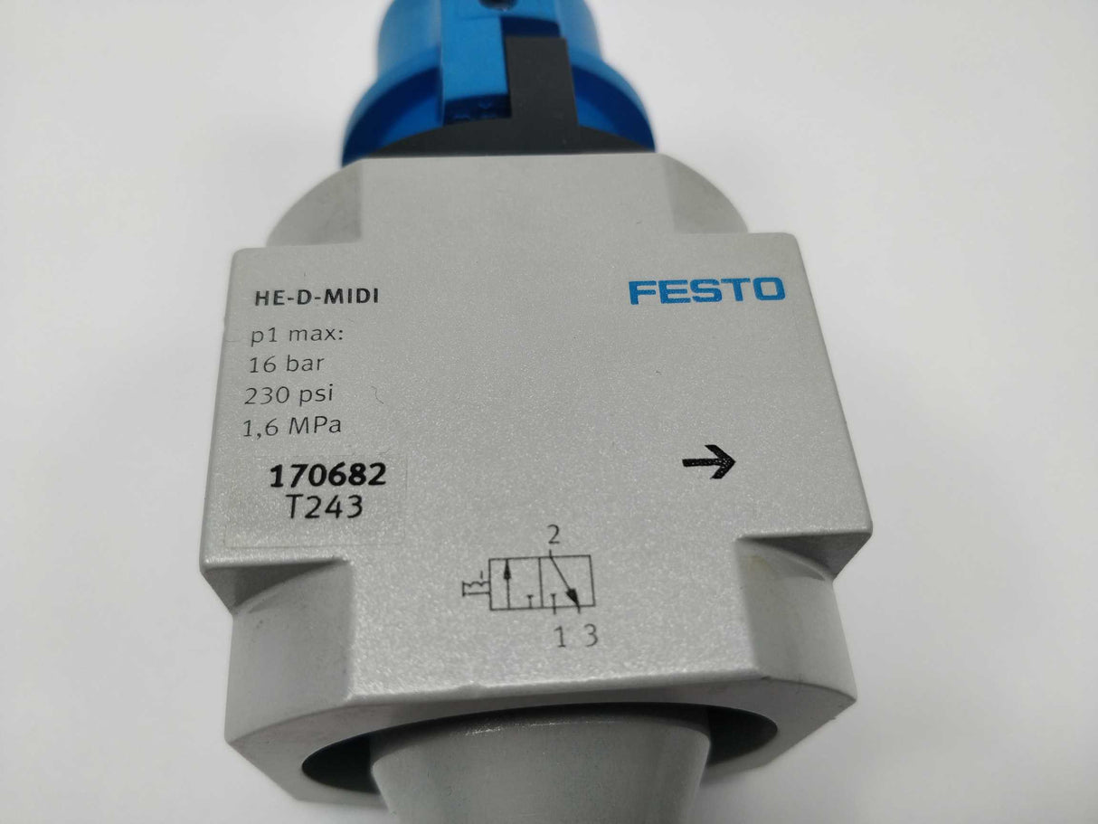 Festo 170682 HE-D-MIDI Shut off valve