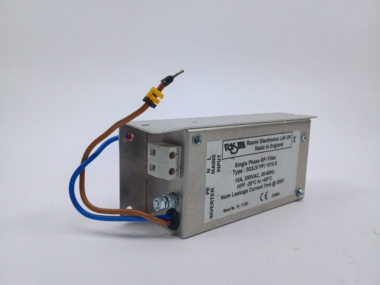 Rasmi 3G3JV PFI 1010-E Single Phase RFI Filter