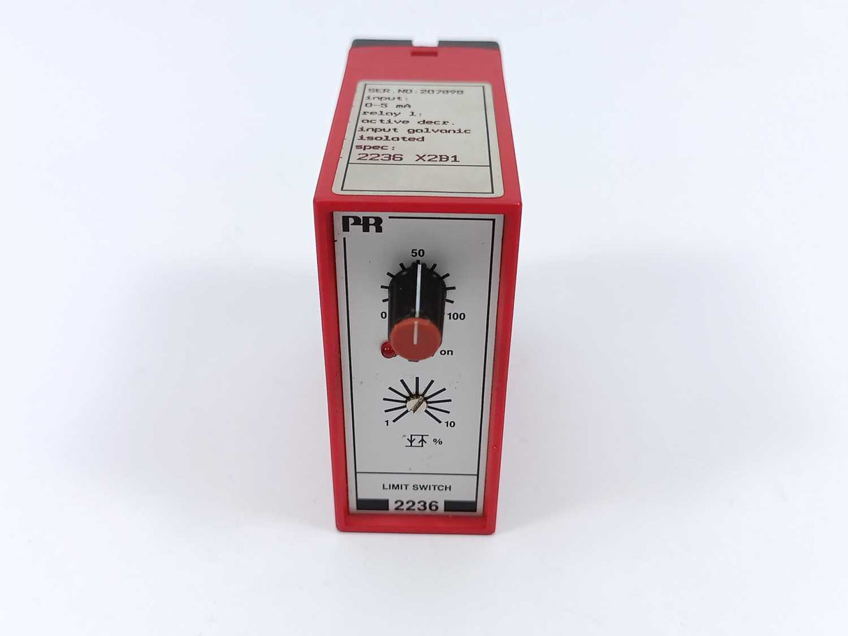 PR Electronics 2236 X2B1 Limit Switch