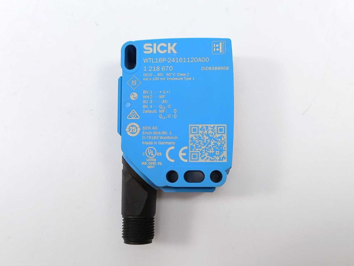 SICK 1218670 WTL16P-24161120A00 Photoelectric Sensor