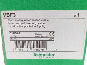 Schneider Electric VBF3 switch disconnector