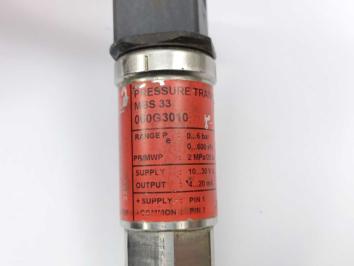 Danfoss 060G3010 Pressure transmitter, MBS 33