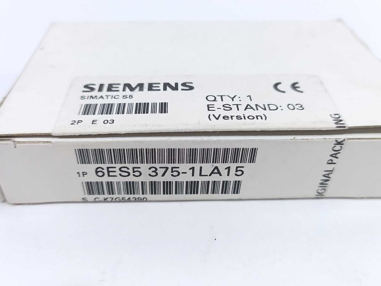 Siemens 6ES5-375-1LA15 Memory Module, Eprom 8K*8BIT